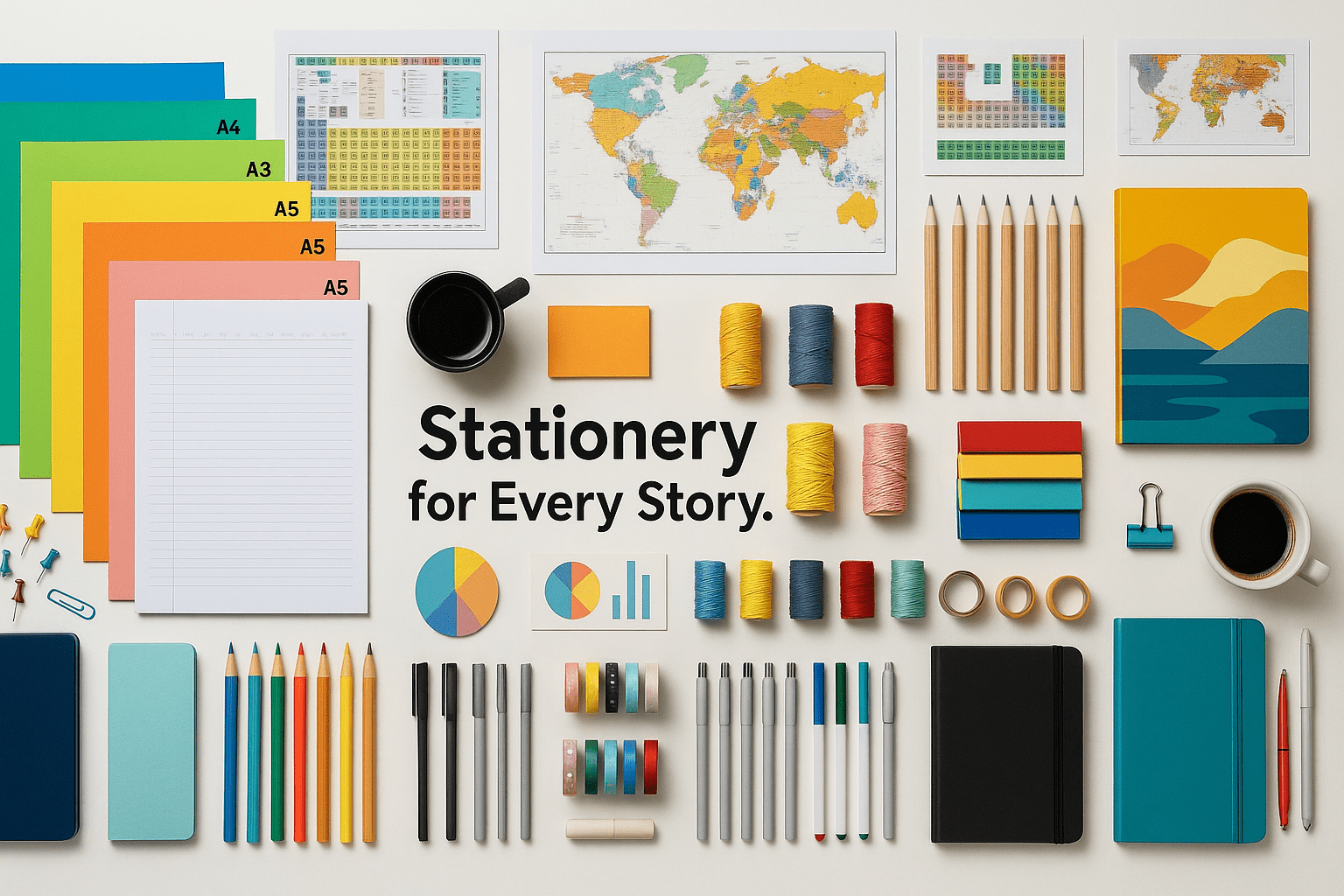 Write, Plan, Create & Decorate – ESCAPER Has All Your Stationery Needs Covered