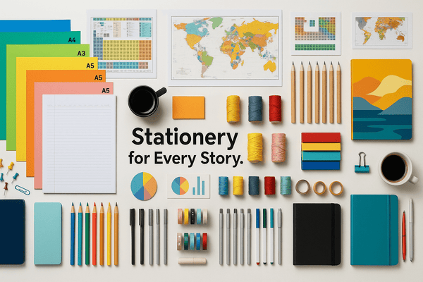 Write, Plan, Create & Decorate – ESCAPER Has All Your Stationery Needs Covered