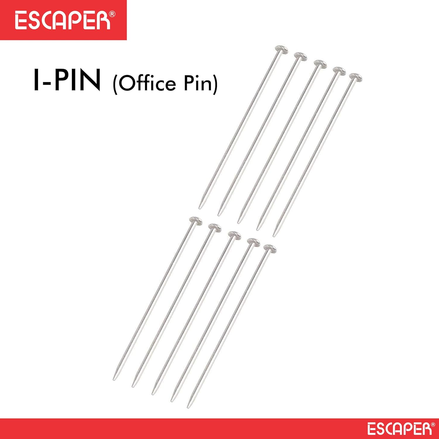 All Pins For Paper Holding Loose Papers Personal Document Organization Heavy Duty Tight Grip Rust Proof Reusable Metal Home Office Bank