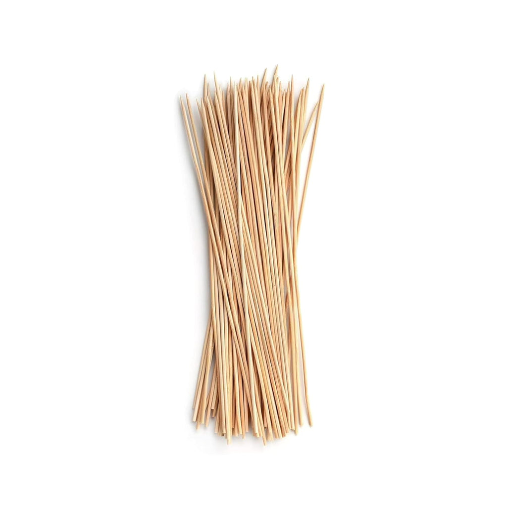 Bamboo Skewers Sticks, (Pack of 88) Multipurpose Skewers Sticks for Grilling, Fruits, Kids Crafts Natural Biodegradable Sticks for Snacks, Kababs & DIY Use