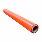 Orange Book Cover Roll Protect from Dust and Water, Synthetic Book Protector for Text Books, Notebook, workbooks, Guides, and Full Scape Books