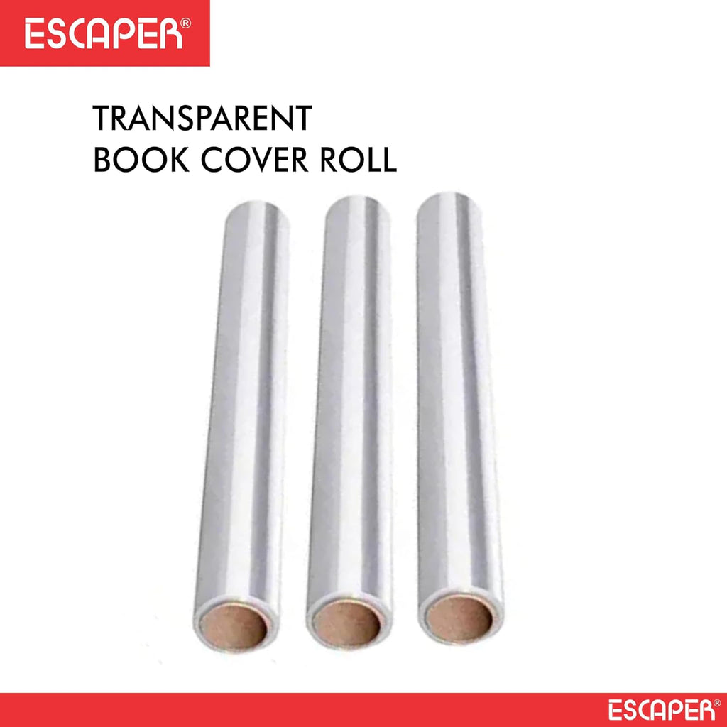 Book Cover Roll Protect from Dust and Water, Synthetic Book Protector for Text Books, Notebook, workbooks, Guides, and Full Scape Books