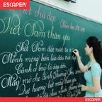 Chalk Pieces Box With Duster, Non-Toxic Dustless White Chalks for Black Board, Slate, Drawing, Smooth Writing