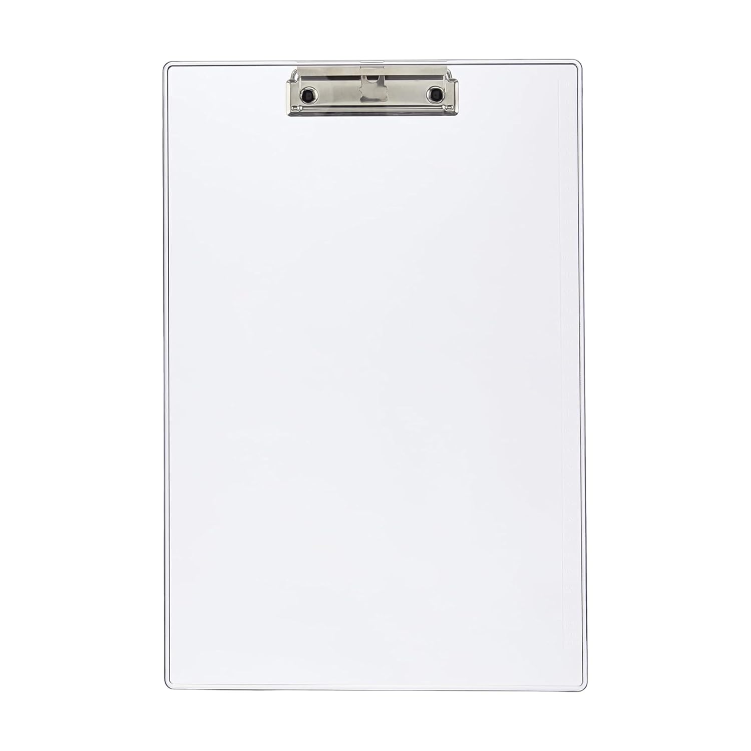 Transparent Paper Clipboard with Clip (36.5 x 24.5 CM), Writing Exam Pad for Drawing, Writing, Perfect for Office, School, College, Students & Artists