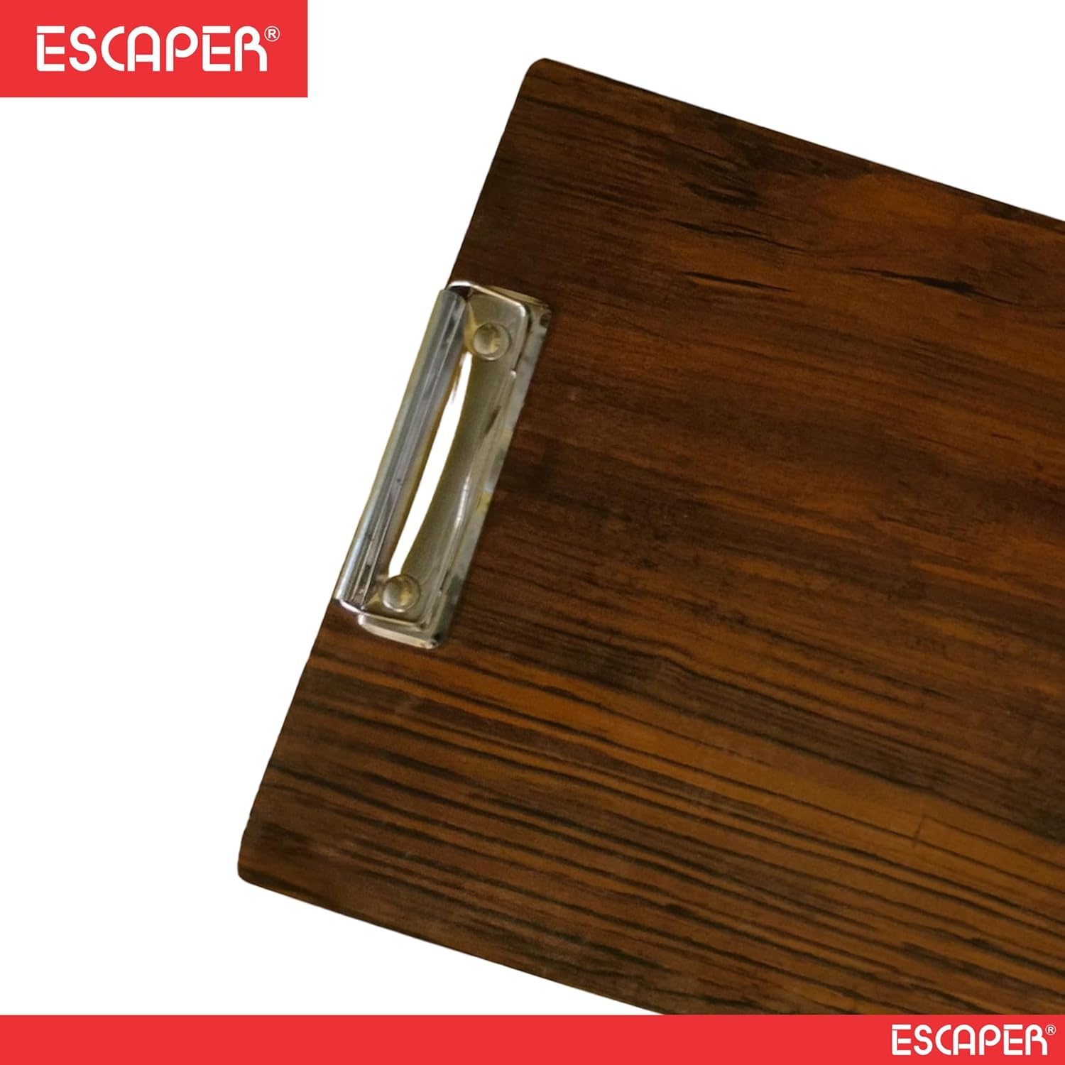 Wooden Clipboard Plyboard (34 x 24 CM), Paper Clipboard with Clip, Writing Exam Pad for Drawing, Writing, Perfect for Office, School, College, Students & Artists