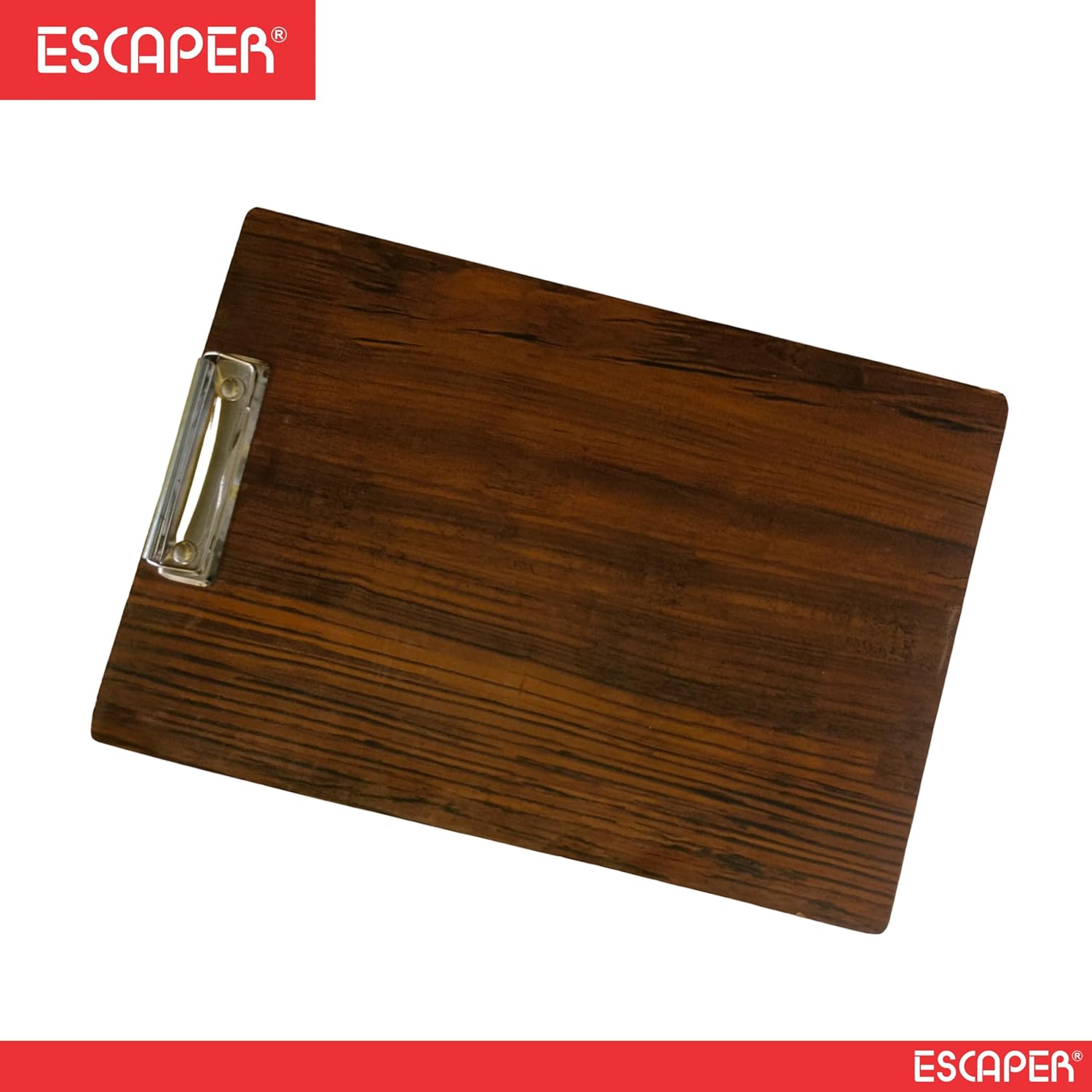 Wooden Clipboard Plyboard (34 x 24 CM), Paper Clipboard with Clip, Writing Exam Pad for Drawing, Writing, Perfect for Office, School, College, Students & Artists