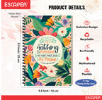 Motivational Daily Planner Diary A5 8.5x5.5 in – 60 Days Undated Journal with To-Do List, Goal Tracker, Appointments, Expense & Health Tracker for Work & Study