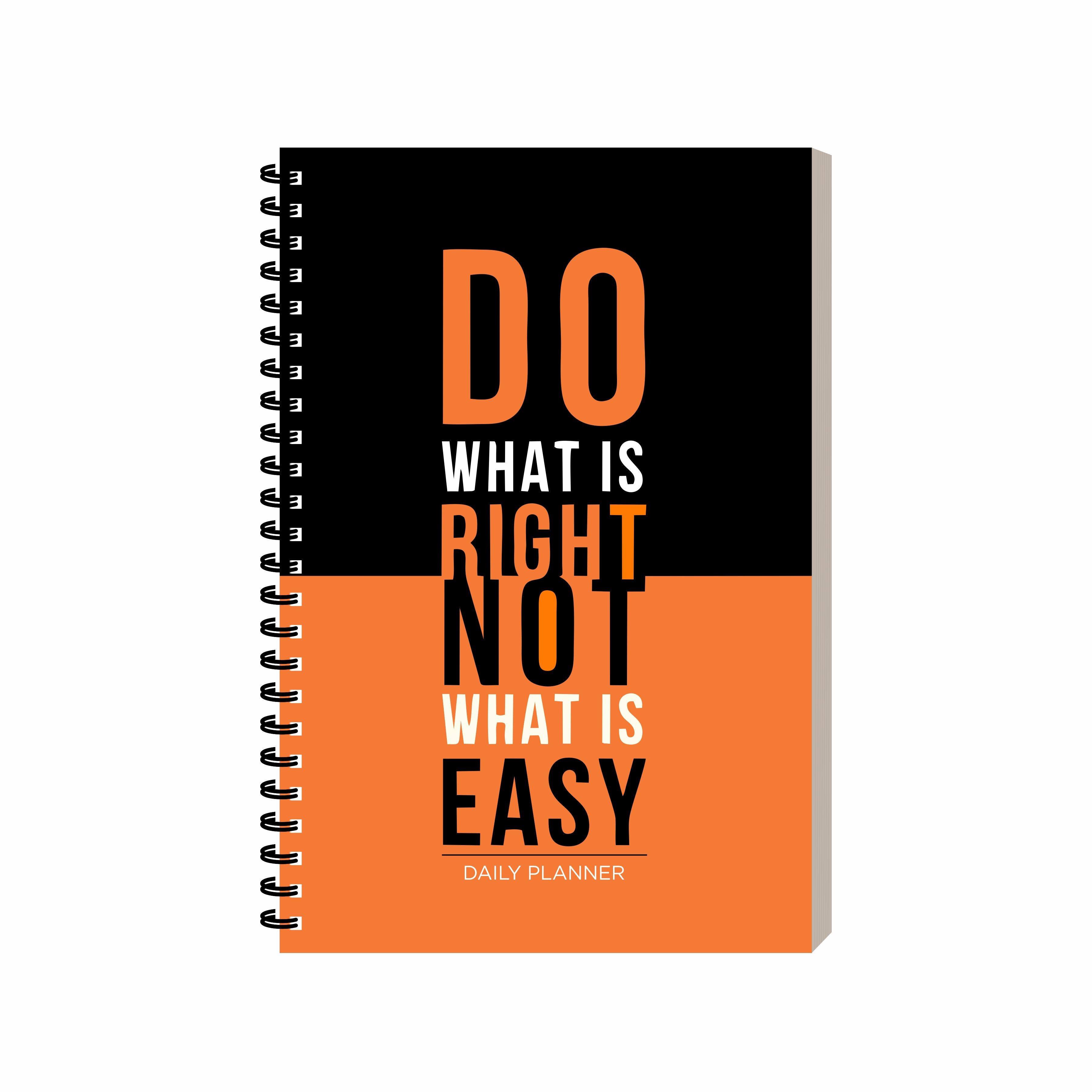 Premium 60 Day Motivational Daily Planner Diary A5 – Undated Productivity Journal with To-Do List, Goal Tracker, Health & Expense Tracker | Planner for Work & Gifting