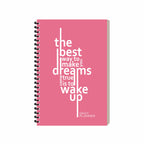 Daily Motivational Planner Diary A5 – 60 Days Undated Journal Book with Schedule Organizer, To-Do List, Goal Tracker & Health Tracker for Work & Study