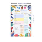 Leafs Daily Planner : Stay Organized and Inspired with A5-Sized (80 Days Plan) Planner - Perfect for Kids, Students & Creatives