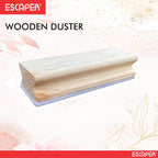 Natural Wooden Duster for Black Board, Whiteboard, Chalk & Notice Board – Eco-Friendly, Non-Toxic Duster for Teachers, Kids, School & Office Use