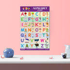 English Alphabets Educational Charts for Kids, Charts for Kids Learning (12 x 18 inch), Kids Study Material, Kids Learning Books, Educational Posters