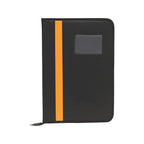 Professional File Folder for Certificates & Documents, 20 Leaf Chain Bag with Zip, Faux Leather Portfolio File Folder, Organiser for A4 Documents