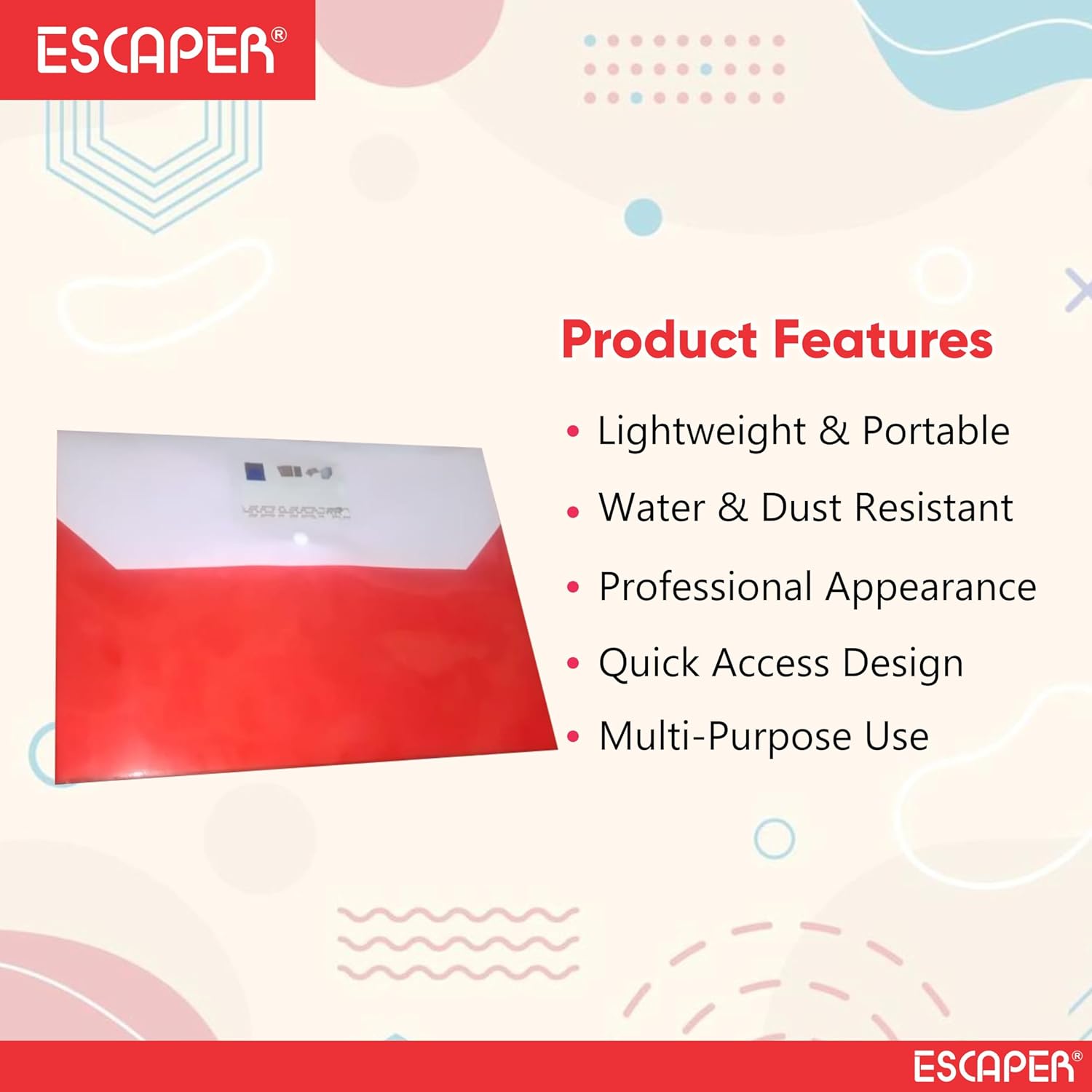 Assorted Colorful File Folder Legal Size (35.5 x 26 CM) Clear Plastic File Folder Bag with Snap Button A4 and Legal Size Clear File Bags for Documents, Certificates and Papers