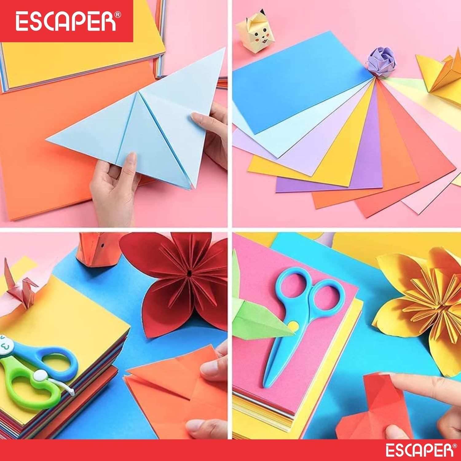 Full Size Color Chart Sheets 10 Assorted Color Sheets (70 x 56 cm) 200 GSM Thick Paper for Craft, School Projects, Posters, DIY Art and Decorations Unruled Smooth Finish