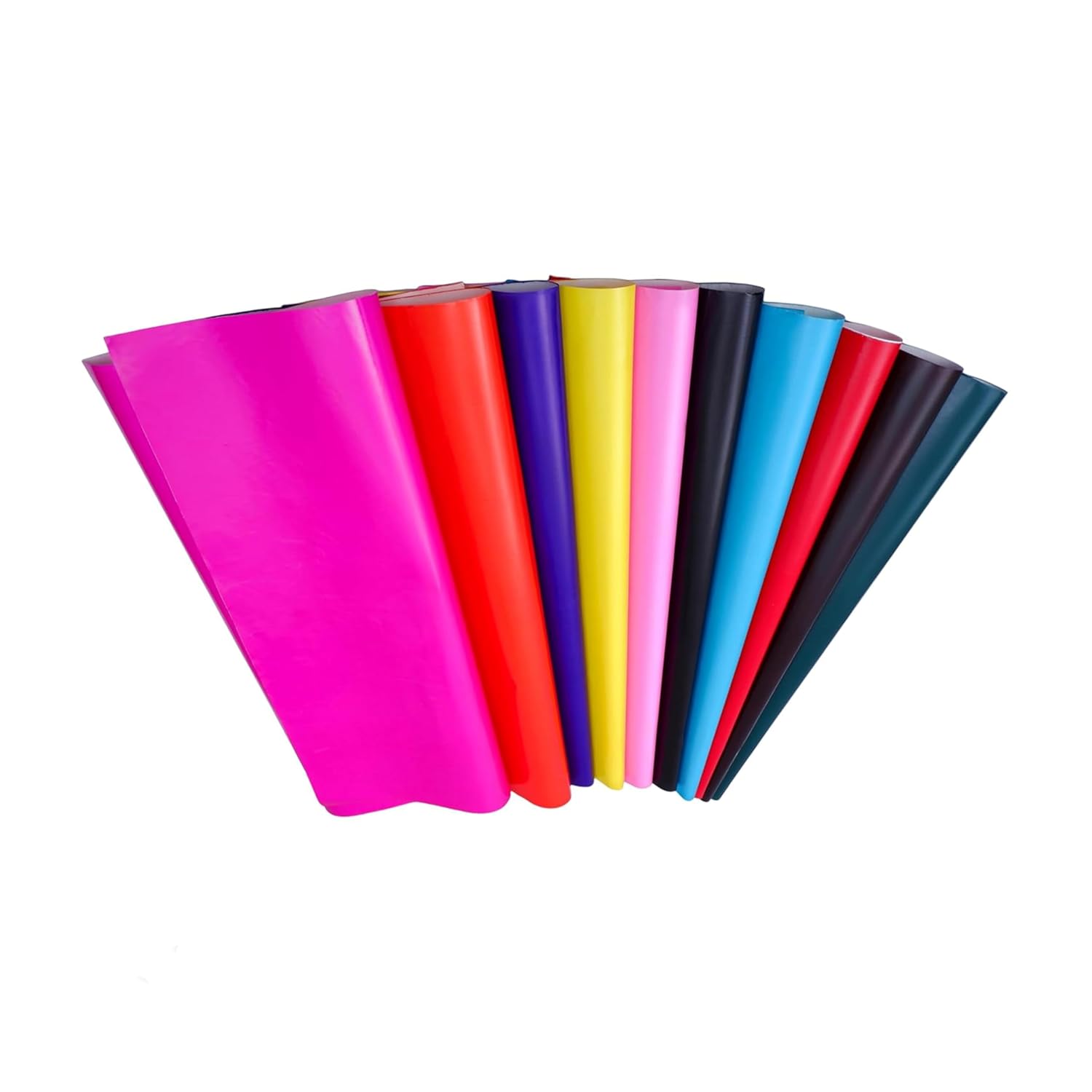 Glaze Paper Sheets (48 x 67 cm - 70 GSM), Assorted Vibrant Colors, Art & Craft Paper for Kids, Poster Making, Card Designing, DIY School Projects, Scrapbooking & Decoration