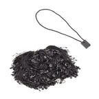 Clothing Hang Tag String (Pack of 1000-Black-17 CM), Ideal for Garments, Tag Thread, Thick String Hang Strip with Plastic Lock for Price Tags, DIY Projects