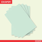 Green Ledger Paper Legal Size (14x8.5 Inch, 80 GSM), Unruled Smooth Sheets, Wrinkle Resistant, Double Side Printable, Office & Legal Use