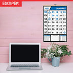 Wall Calendar Hanging for Home & Office Use, Office Wall Calendar 2025 Hanging, Home Wall Calendar Hanging, Indian Holidays Mentioned, Appointment Planning