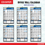 Wall Calendar Hanging for Home & Office Use, Office Wall Calendar 2026 Hanging, Home Wall Calendar Hanging, Indian Holidays Mentioned, Appointment Planning