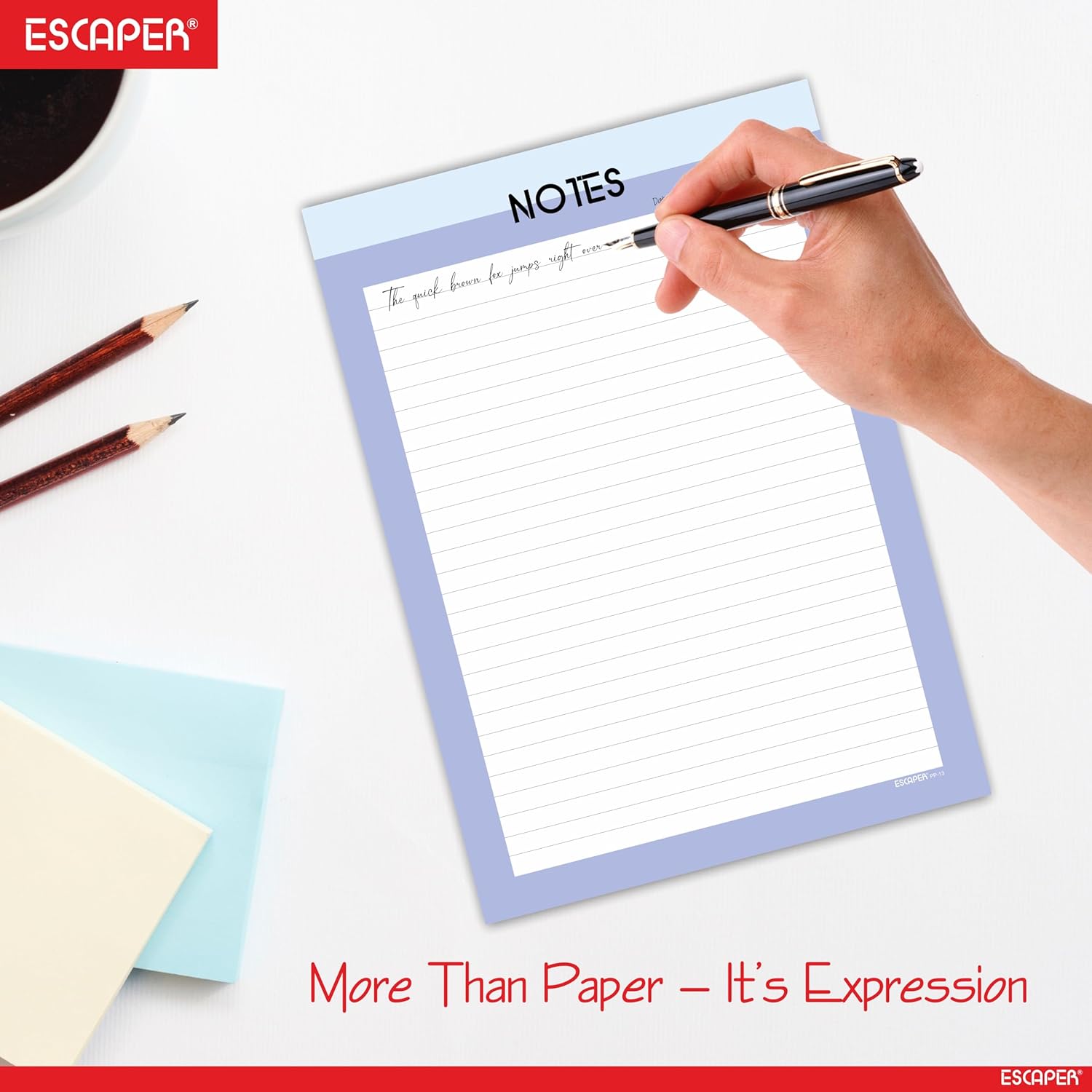 Pastel Theme Designer A4 Paper Sheets – 90 GSM Writing Paper – One Side Ruled & One Side Blank – For School Projects, Assignments, Office Use & Printing