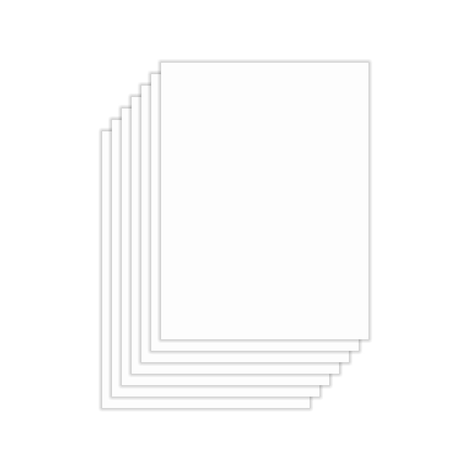 Ivory Sheets, (Pack of 25-A4-250 GSM) Drawing Paper, Smooth White Acid-Free Archival Quality for Sketching, Shading, Office Printing, Reports & Art Projects