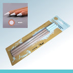 White Charcoal Pencil Set, Charcoal White Pencil for Sketch (Pack Of 3), Drawing and Art Professional Highlighting Pencils for Black Paper and Tinted Surfaces