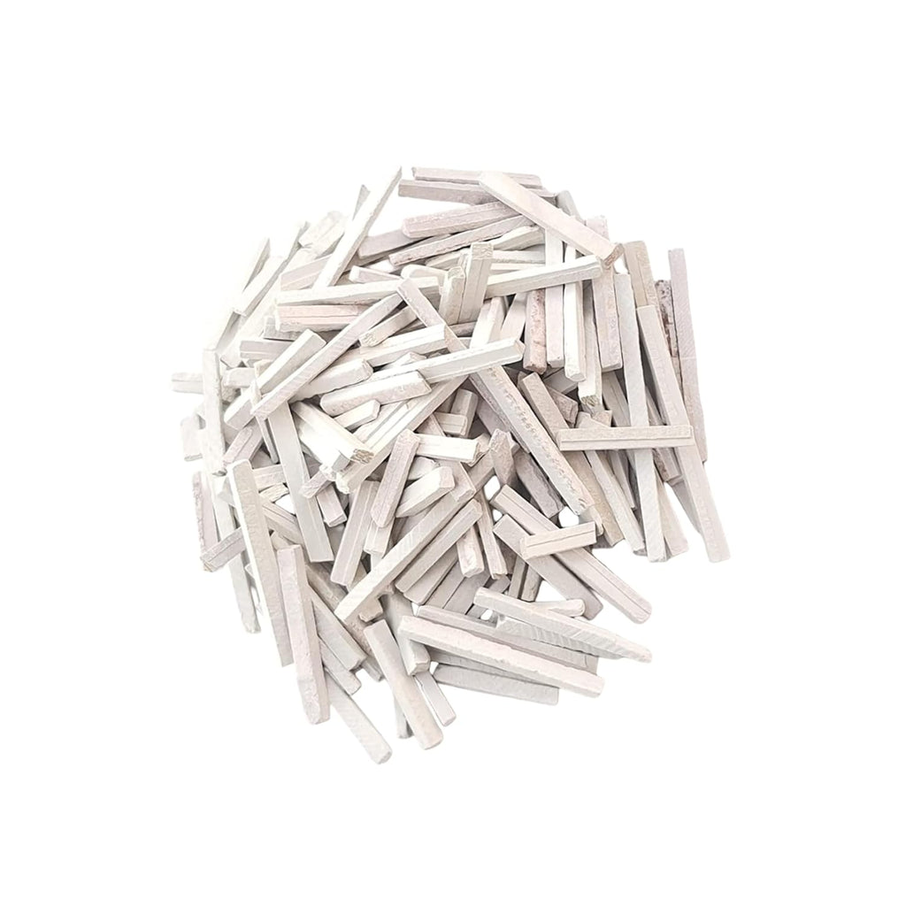 White Slate Pencil for Kids, Limestone Slate Pencil, Natural Baby Slate Pencils for Drawing & Writing, (Pack of 50) Eco-Friendly, Non-Toxic, Smooth Marking on Slate & Chalkboard