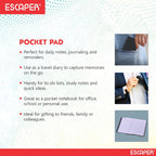 Red Bahi Khata Book Small Size 76 Ruled Pages (Pack Of 2-10 x 8.5 cm) Hard Thread Binding Pocket Notebook for Business and Personal Accounts