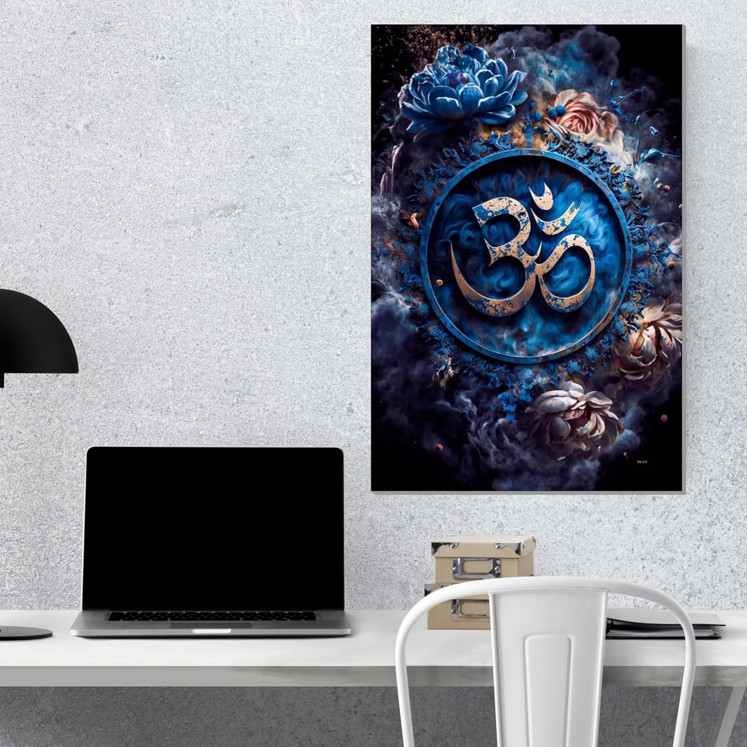 Lord Shiva Posters, (12 x 18 Inch), 300 GSM Paper, Laminated, Self Adhesive Back, Perfect For Home Decor, Living Room, Pooja Room, Wall Decor, Gift
