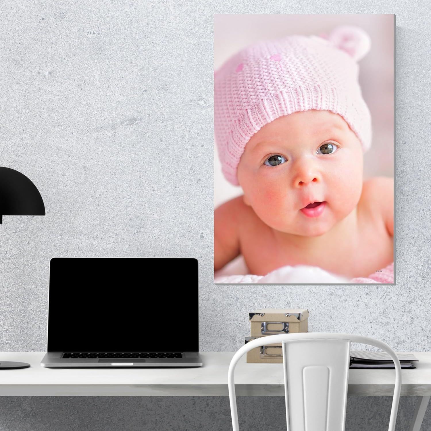 Cute Baby Poster for Pregnant Women (12 x 18 inch) 300 GSM Paper, Laminated Self Adhesive Back, Baby Pictures, Wall Art Posters for Bedroom, Home Decor, Living Room