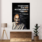 Motivational Wall Posters Unframed (12 x 18, 300 GSM - Pack of 6 Posters), Famous Quotes Wall Art for Room Decoration, Inspirational Quotes Poster