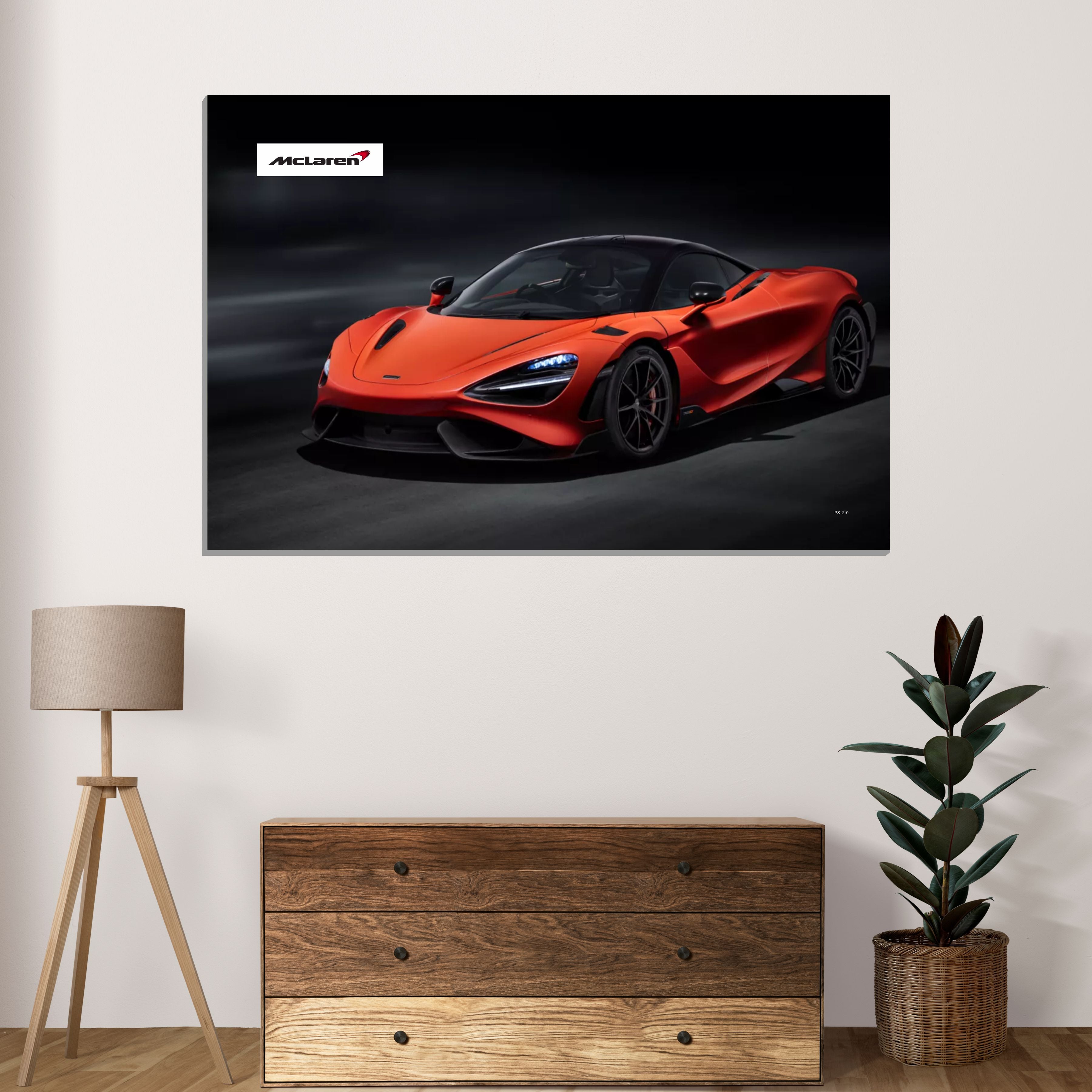 Car Design Poster, (12 x 18 inch), Wall Art Laminated Self Adhesive Back, Sports Car Poster For Wall Decor, Home Decor, Kids Room, Living Room Gifting