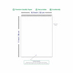 Fashion Sketch Book - A4 Size,50 Sheets (100 Pages) of Professional Artist Paper for Your Creative Endeavors