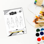 Fashion Sketch Book - A4 Size,50 Sheets (100 Pages) of Professional Artist Paper for Your Creative Endeavors
