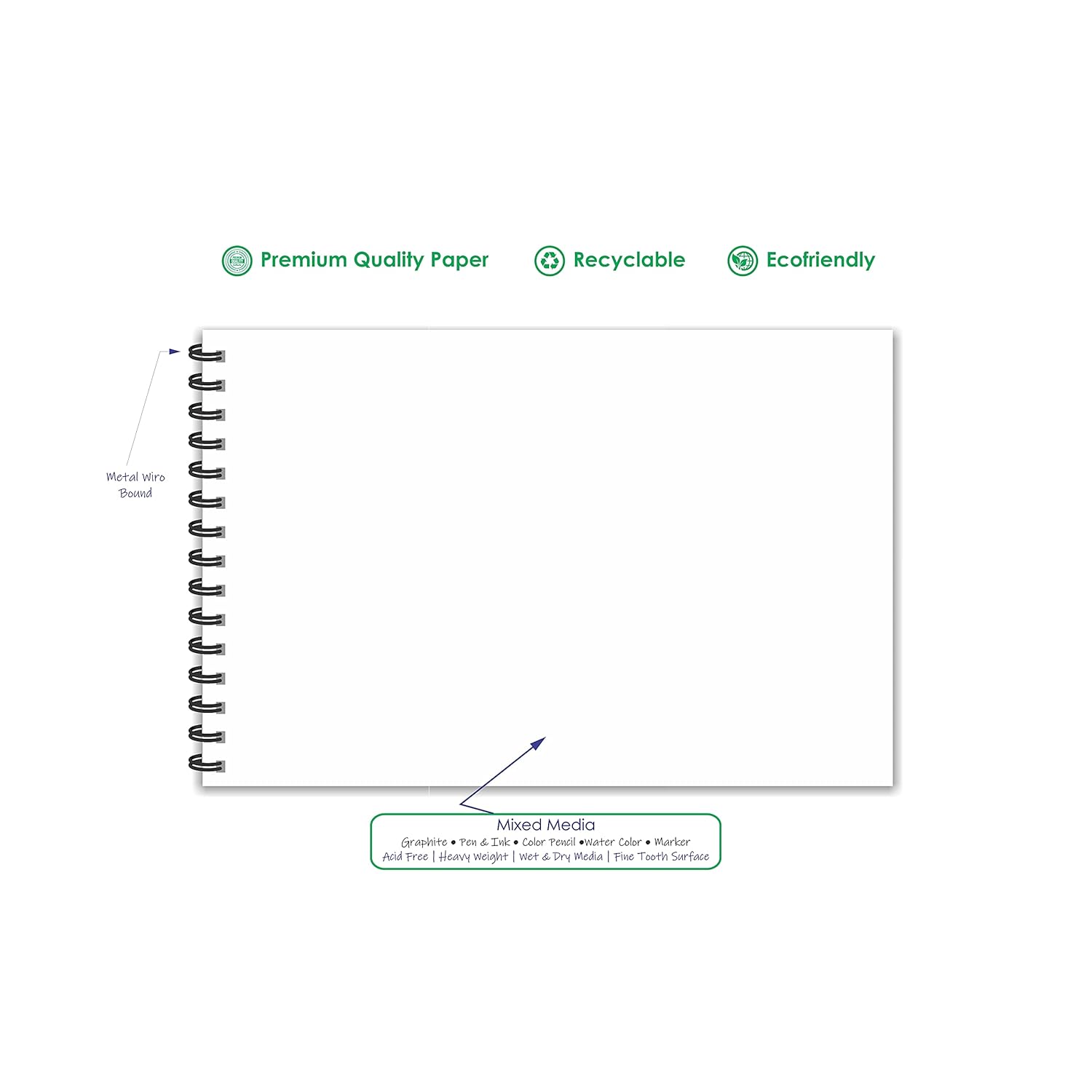 Mandala Art Themed A5 Sketch Book - Unleash Your Imagination with 50 Sheets (100 Pages) of Superior-Quality Artist Paper
