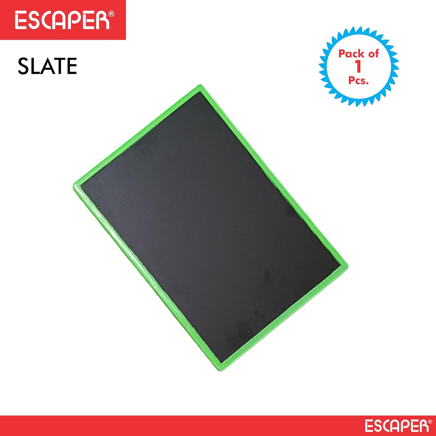 Assorted Double Sided Black Slate Board for Kids Reusable Writing and Drawing, Preschool Learning, Lightweight, Durable, Easy to Clean