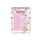 Magical Unicorn Themed Activity To-Do List Planner that Sparks Organization and Encourages Productivity