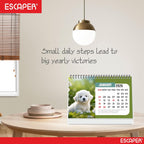 Cute Puppies 2026 Desk Calendar, A5 Size Puppy Desktop Calendar, Puppy Lover Gift, 16-Page Desk Calendar with Holidays & To-Do List, New Year Gift, Dogs Calendar 2026