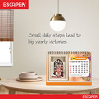 Hindu Gods & Goddess Religious Desk Calendar 2026, (A5 Size, 8.5" x 5.5") 12 Monthly Pages with Thick Paper Twin-Wire Binding Table Calendar 2026