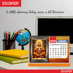 Hanuman Ji Desk Calendar 2026, A5 Size 8.5 x 5.75", Lord Hanuman Table Calendar 2026, Religious Hindu God Calendar, Table Top Calendar 2026