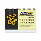 Dream Plan Do Motivational Desk Calendar 2026 – A5 Table Calendar 2026 with Inspirational Quotes, Desktop Calendar 2026, Motivational Calendar for Desk, New Year Calendar 2026