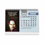 Inspirational Desk Calendar 2026, Motivational Table Calendar 2026, International Famous Personalities Photo Calendar 2026, New Year Gift
