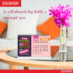 Inspirational Desk Calendar 2026, Motivational Table Calendar 2026, International Famous Personalities Photo Calendar 2026, New Year Gift