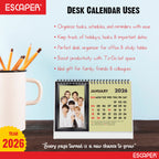 BTS Calendar 2026 Desk, BTS Band Desk & Table Calendar 2026, K-Pop BTS Square Calendar 2026, New Year BTS ARMY Gift & Collectible