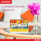 Seven Horses Calendar 2026 Desk, Seven Horses Desktop Table Calendar 2026, Seven Horses Photo Calendar 2026, New Year Calendar 2026, Office & Home Desk Decor