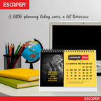 Gym Calendar 2026 Desk – Fitness & Workout Table Calendar, Gym Motivation Calendar, Bodybuilding Planner, Exercise & Training Desk Calendar, New Year Gift