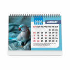 Animals Desk Calendar 2026 – Cute Dogs, Puppies, Cats, Birds & Wildlife Calendar for Home, Office, and Pet Lovers