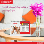 Famous Bollywood Dialogues Calendar 2026 Desk – Bollywood Movie Quotes, Iconic Actor Lines, Cinema Table Calendar, A5 Desk Calendar for Bollywood Fans