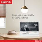 Famous Legend Ratan Sir Desk Calendar 2026, A5 Size, Motivational Table Calendar 2026, Inspirational Photo Calendar 2026 Perfect For Home & Office Decor, Inspirational Calendar 2026